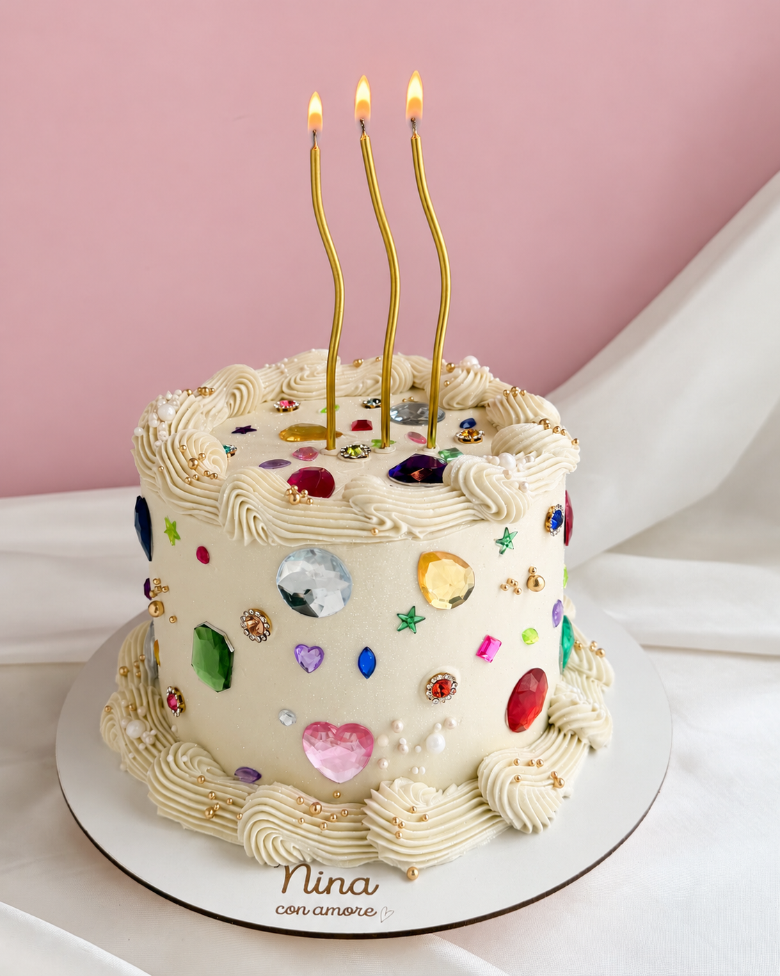 GEMAS CAKE - Blanca