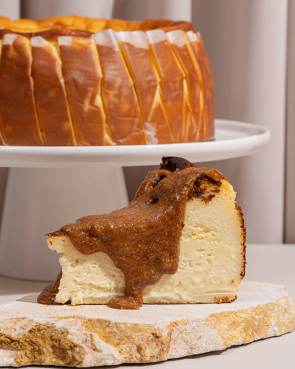 SIN AZUCAR! TARTA VASCA CON ALMENDRAS🌰 - 12-16 porciones