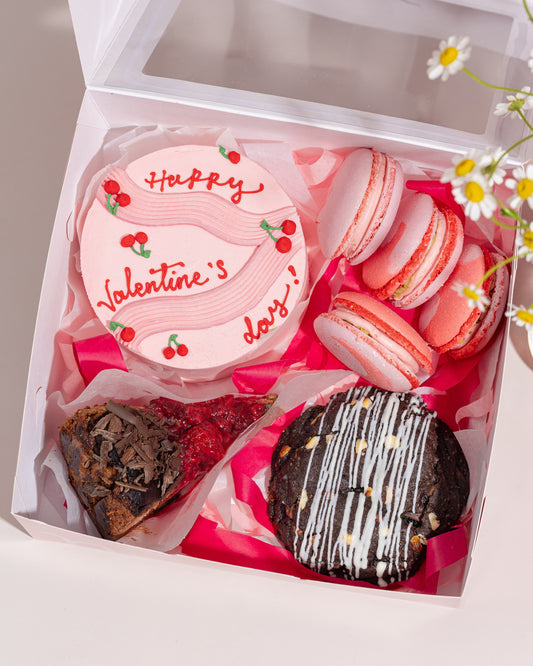 VALENTINE BOX - Minicake Rosada