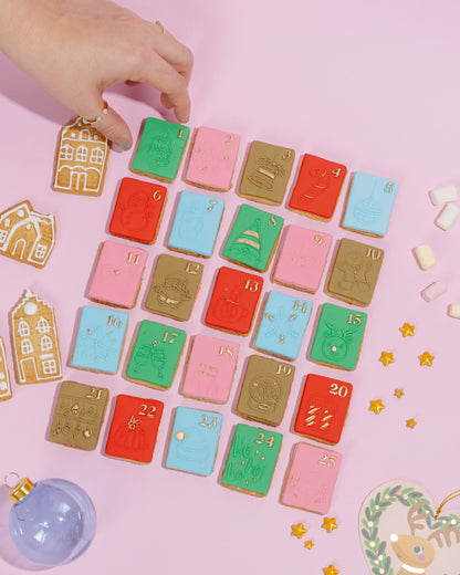 CALENDARIO DE ADVIENTO DE GALLETAS