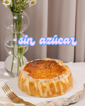 MINI TARTA VASCA SIN AZÚCAR - Clásica - 2 a 4 Porciones