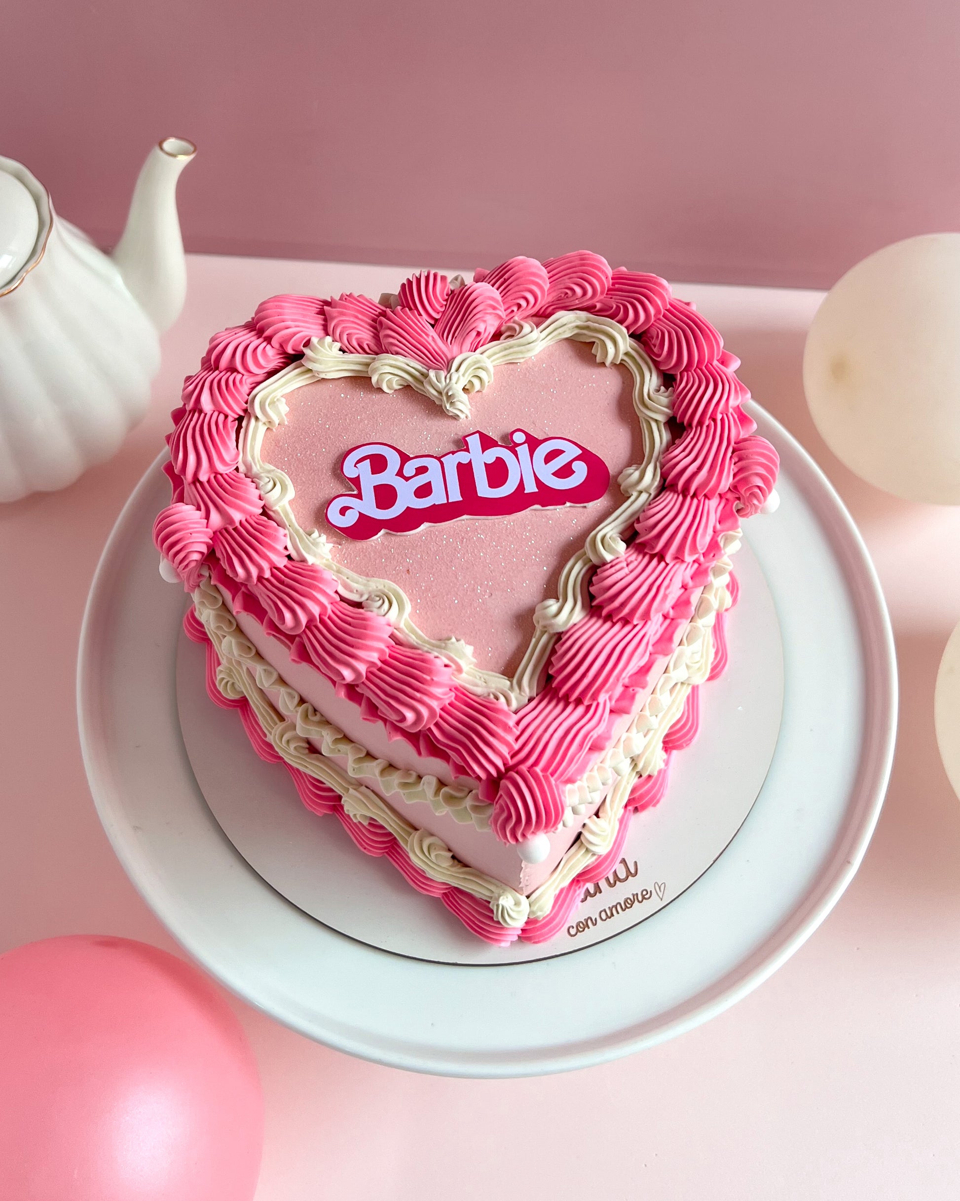 Tortas De Barbie En Crema Tortas Decoradas Tarta De La Barbie