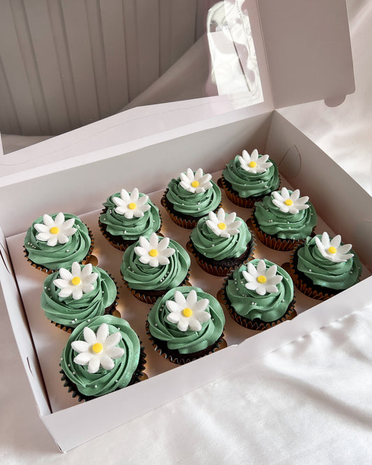 CUPCAKES DECORADOS - Flores