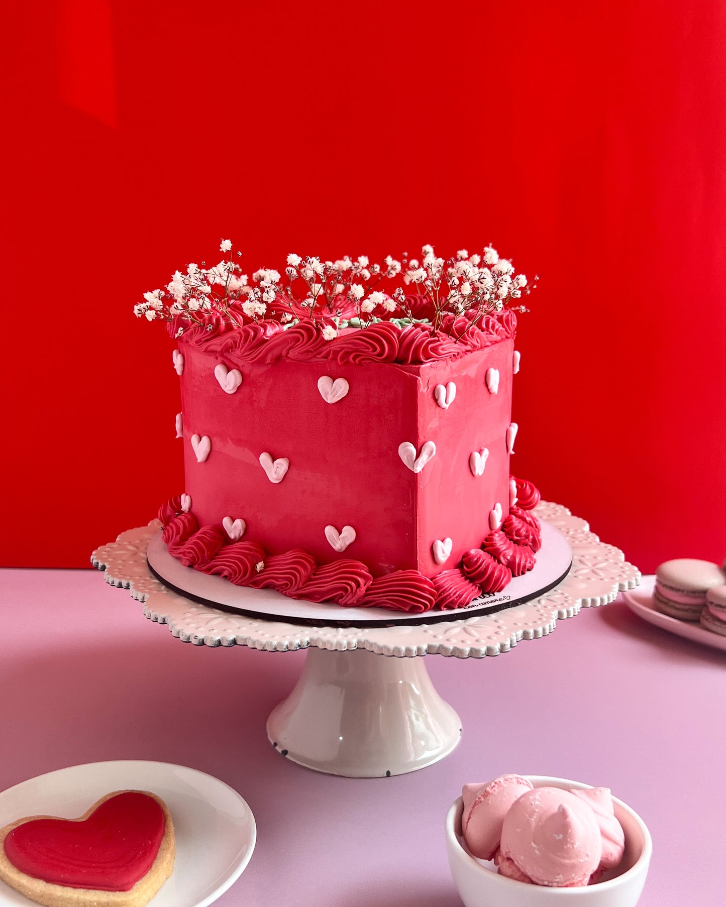 LOVE HEART CAKE