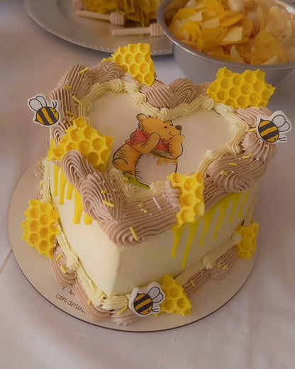 WINNIE THE POOH CAKE - Imagen Comestible