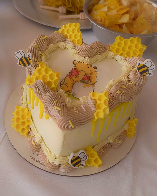 WINNIE THE POOH CAKE - Imagen Comestible