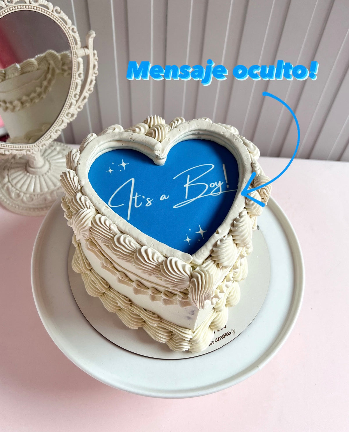 BURNING CAKE - Gender Reveal