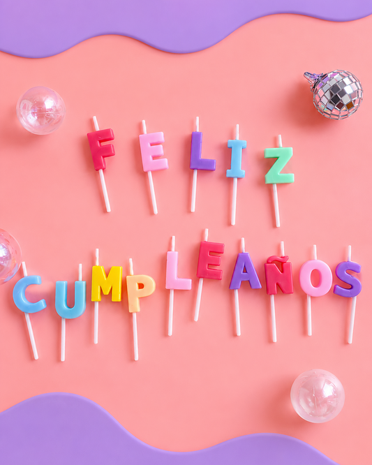 NUEVAS! VELITAS "FELIZ CUMPLEAÑOS"