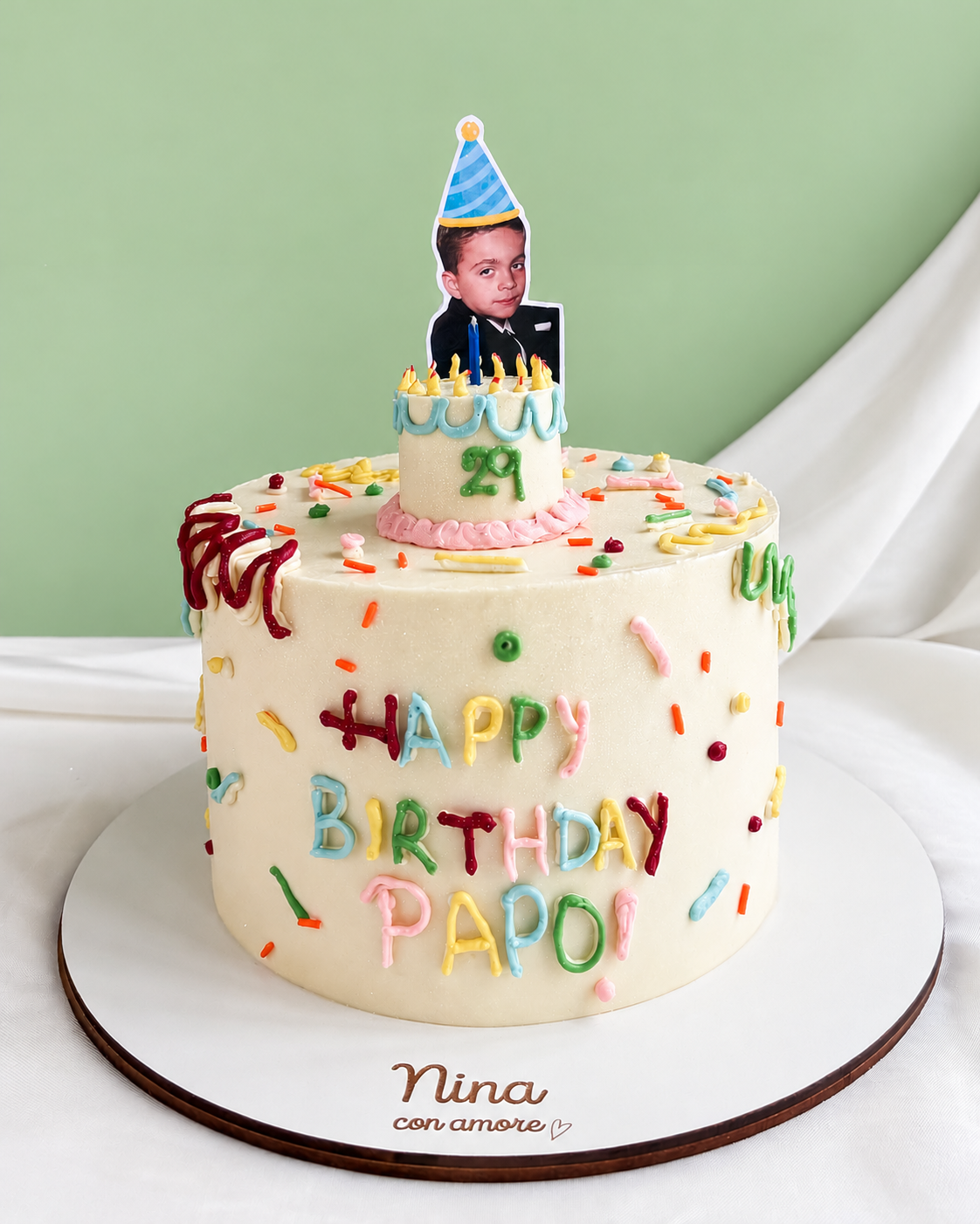 MEMORY CAKE Con Mini Cake Arriba