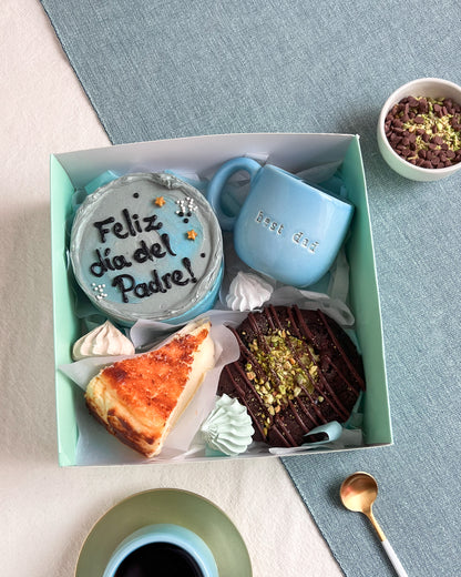 BOX ESPECIAL DÍA DEL PADRE + Mug Cerámica "best dad"
