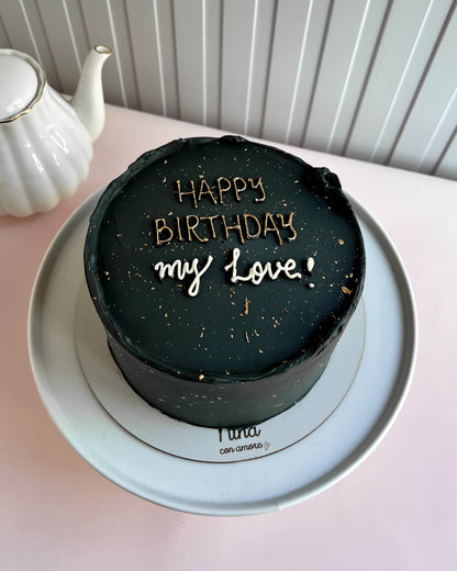 MINIMALIST BLACK - Happy Birthday My Love