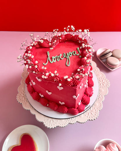 LOVE HEART CAKE