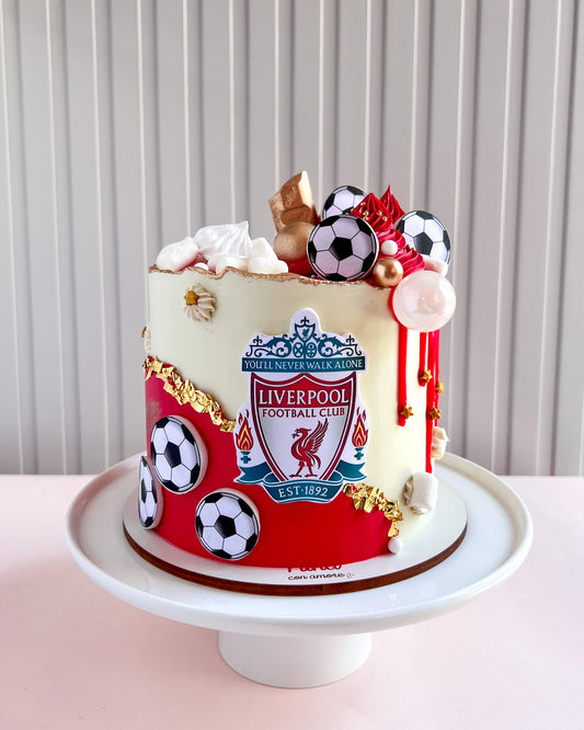 FUTBOL CAKE - LIVERPOOL