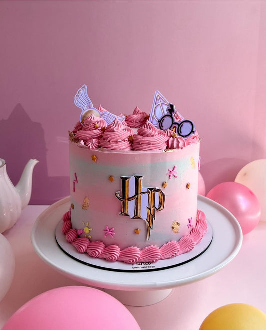 HARRY POTTER CAKE - Pink