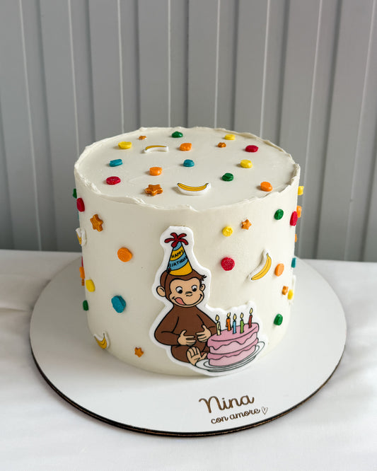 JORGE EL CURIOSO CAKE -Colores