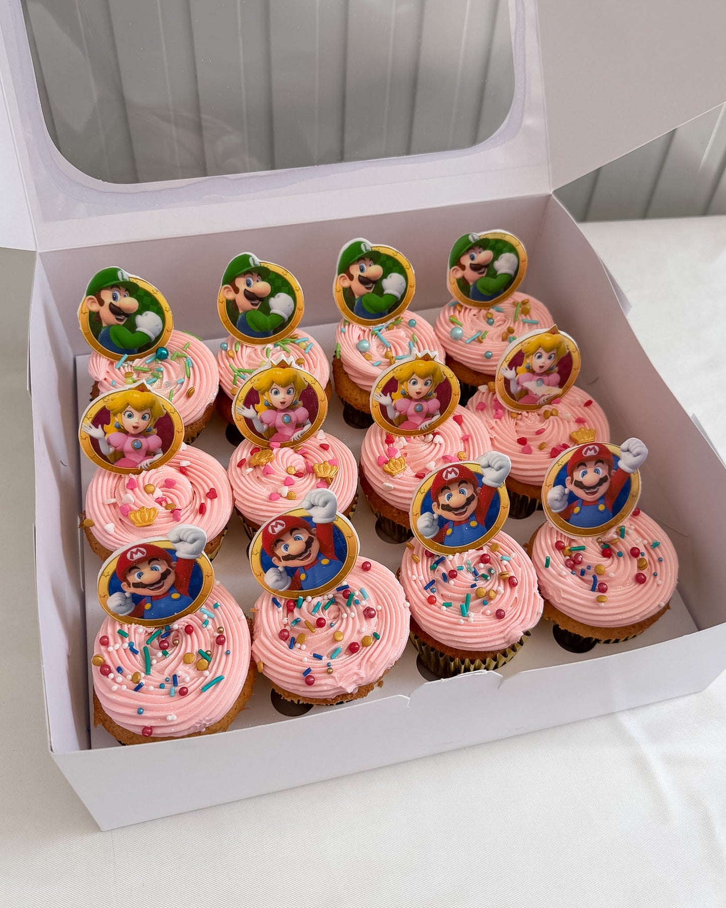 CUPCAKES DECORADOS - Mario Bros