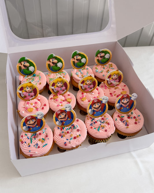 CUPCAKES DECORADOS - Mario Bros