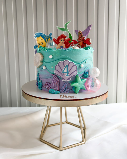 LA SIRENITA CAKE- Conchas y Estrellas