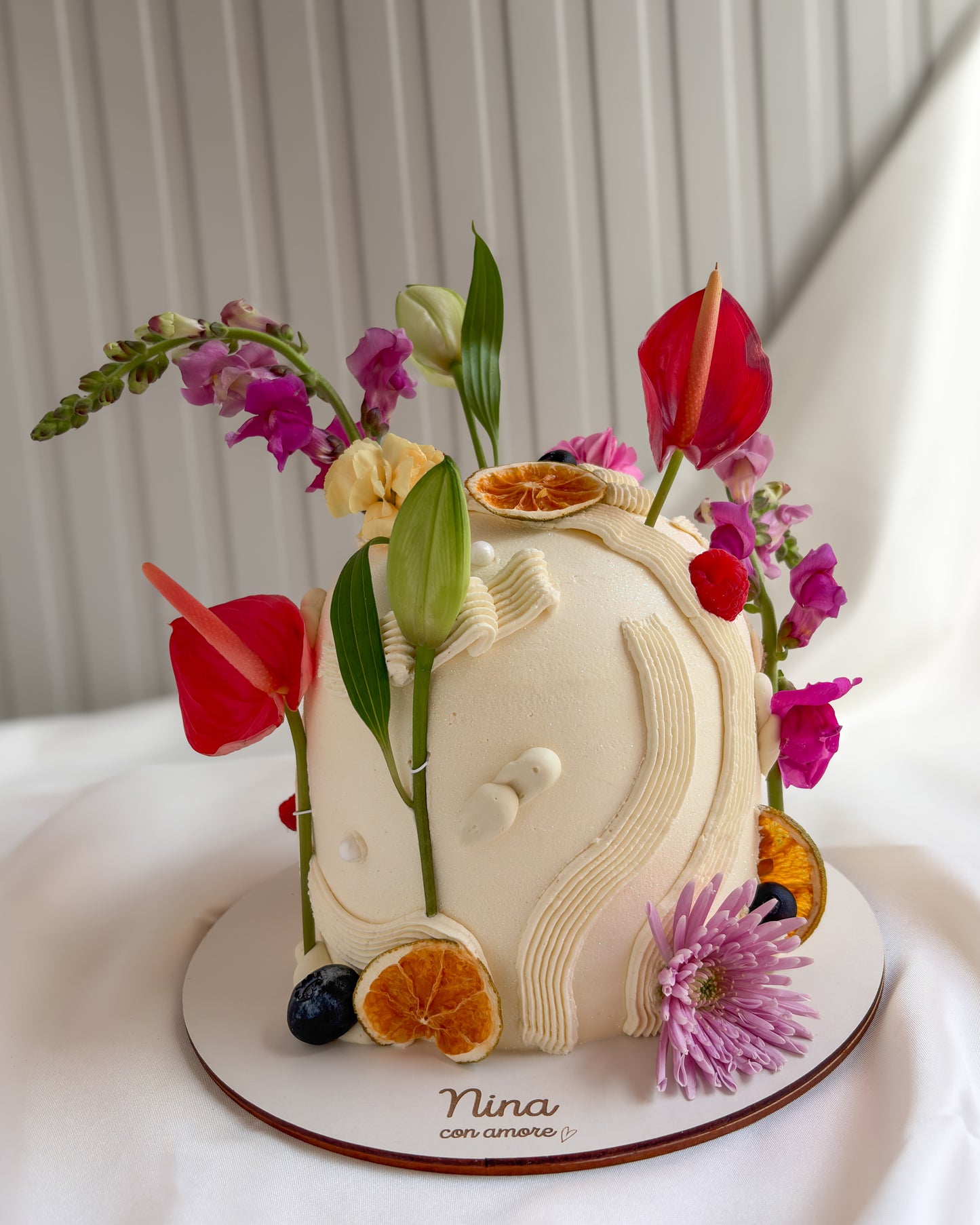 SECRET GARDEN CAKE - Flores