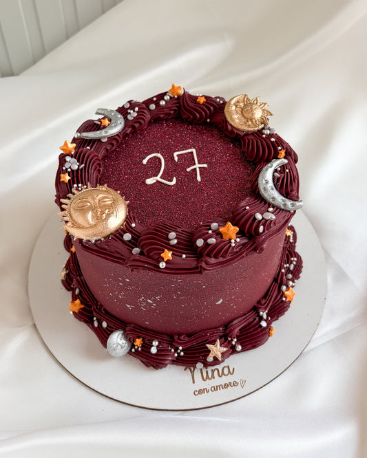 ASTRAL CAKE REDONDA - VINOTINTO