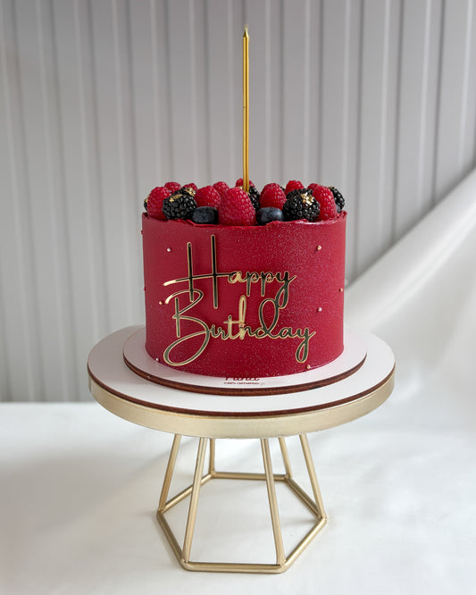 BERRIES CAKE ROJA - Frambuesas, Arándanos y Zarzamoras