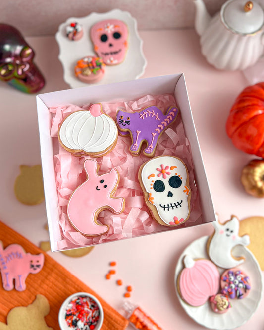 GALLETAS DECORADAS HALLOWEEN - Pink Edition