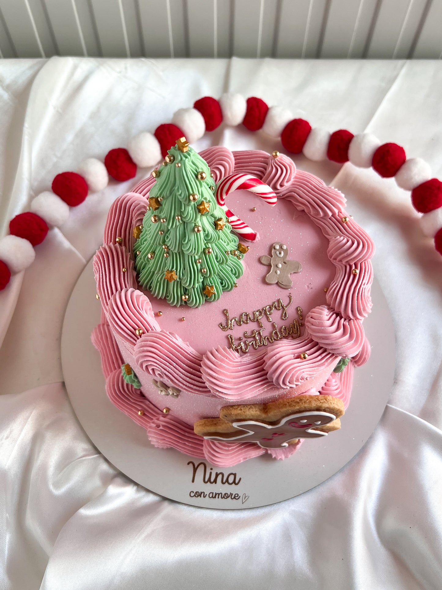 CHRISTMAS CAKE - Arbol y Muñeco de Jengibre