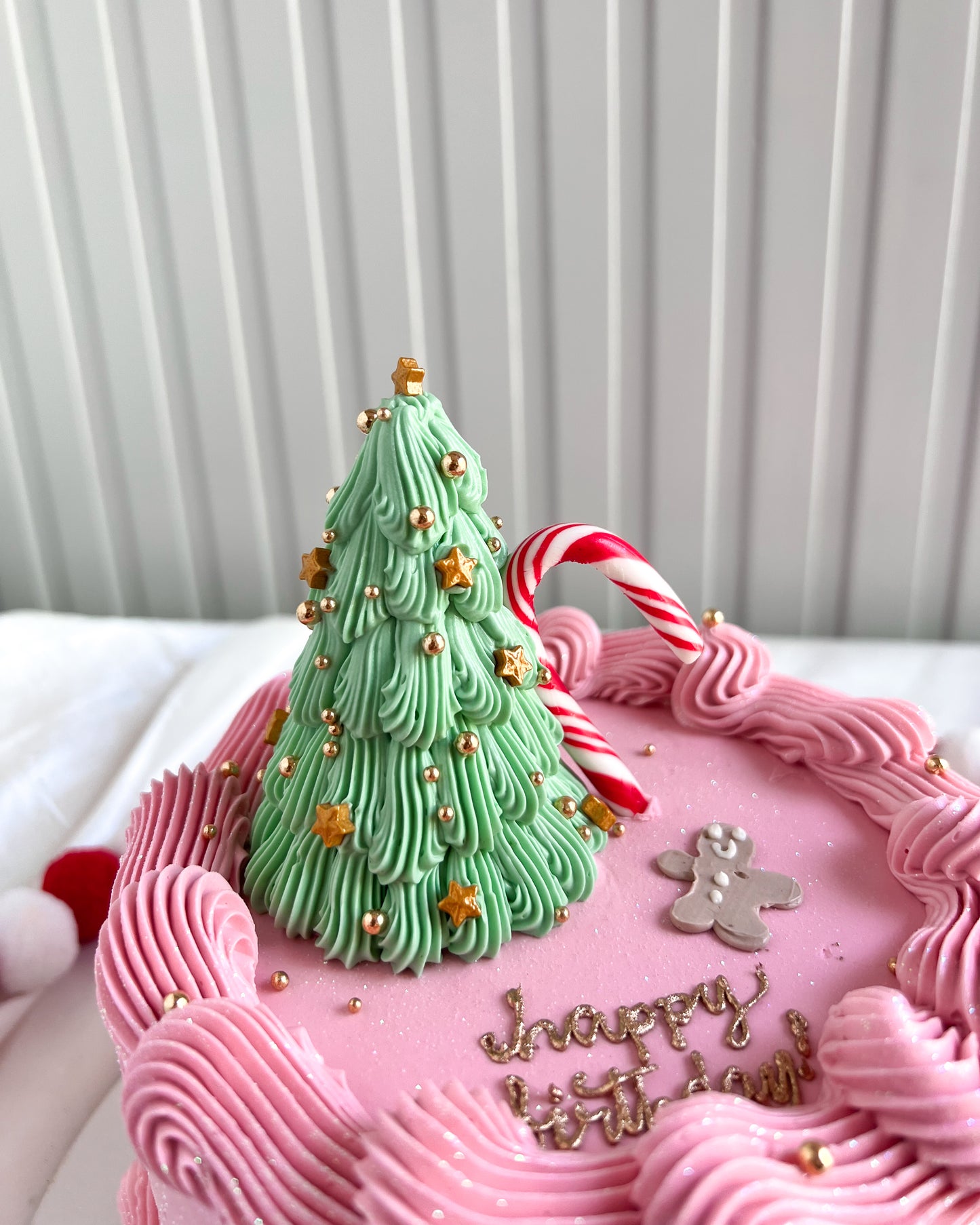 CHRISTMAS CAKE - Arbol y Muñeco de Jengibre