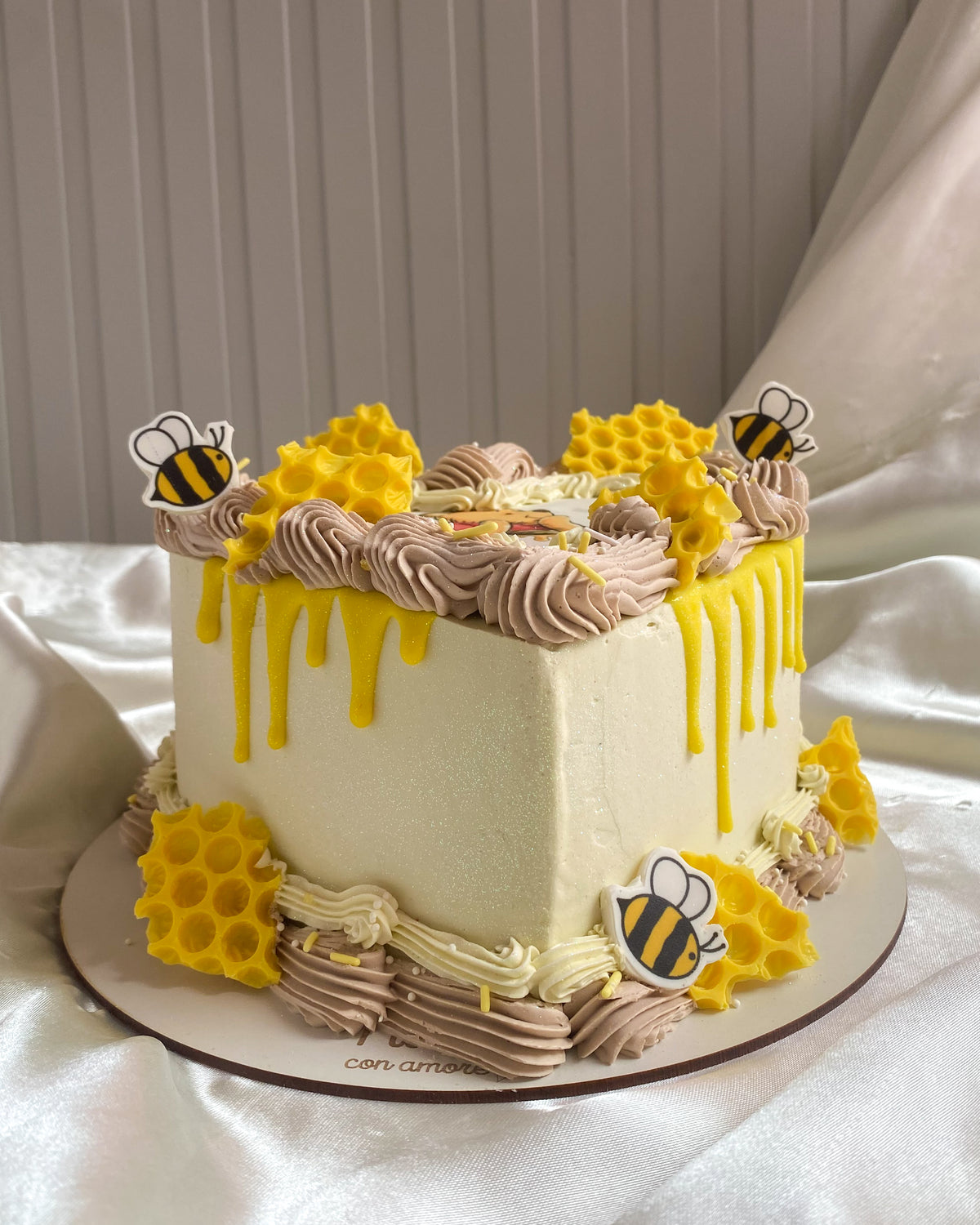 WINNIE THE POOH CAKE - Imagen Comestible