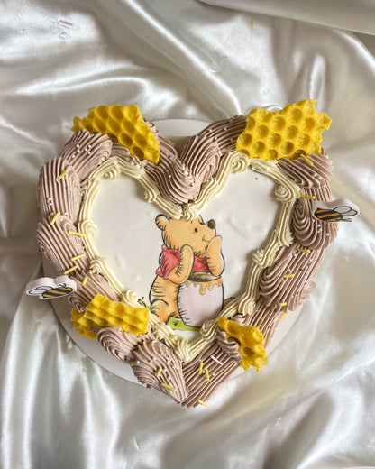 WINNIE THE POOH CAKE - Imagen Comestible