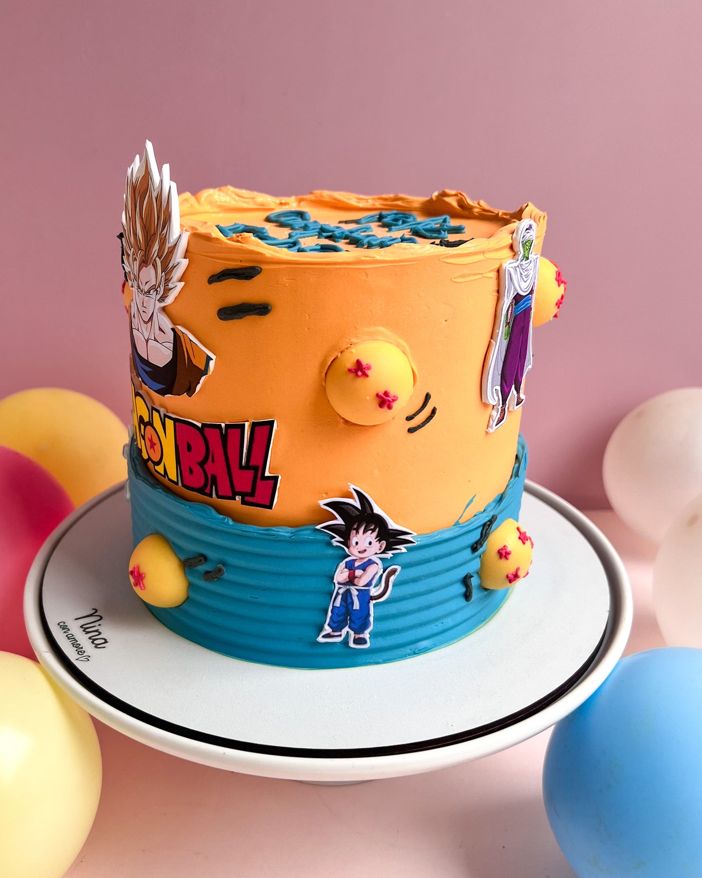 DRAGON BALL CAKE