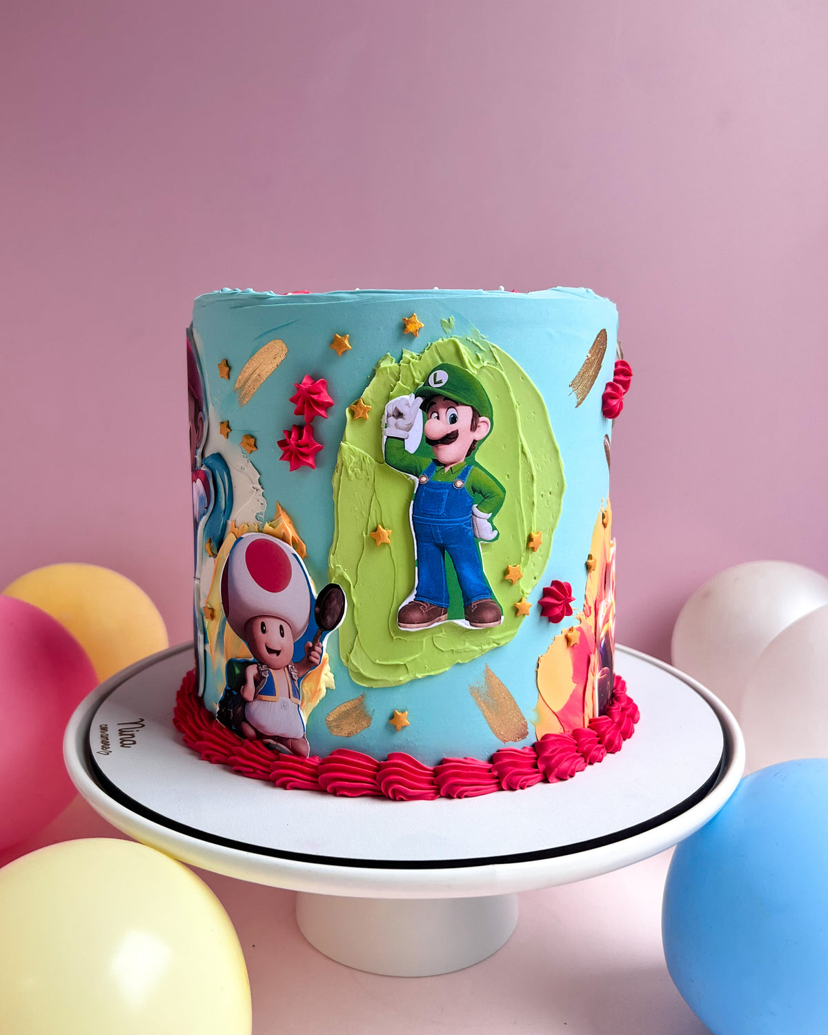MARIO BROS. CAKE