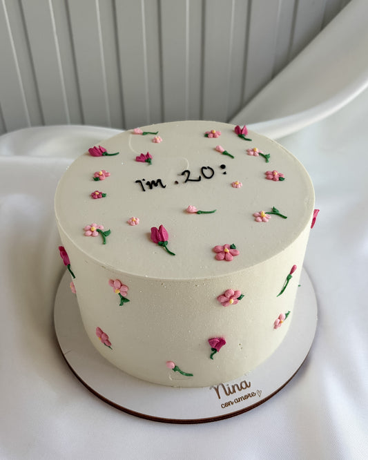 TULIPANES CAKE- Mensaje