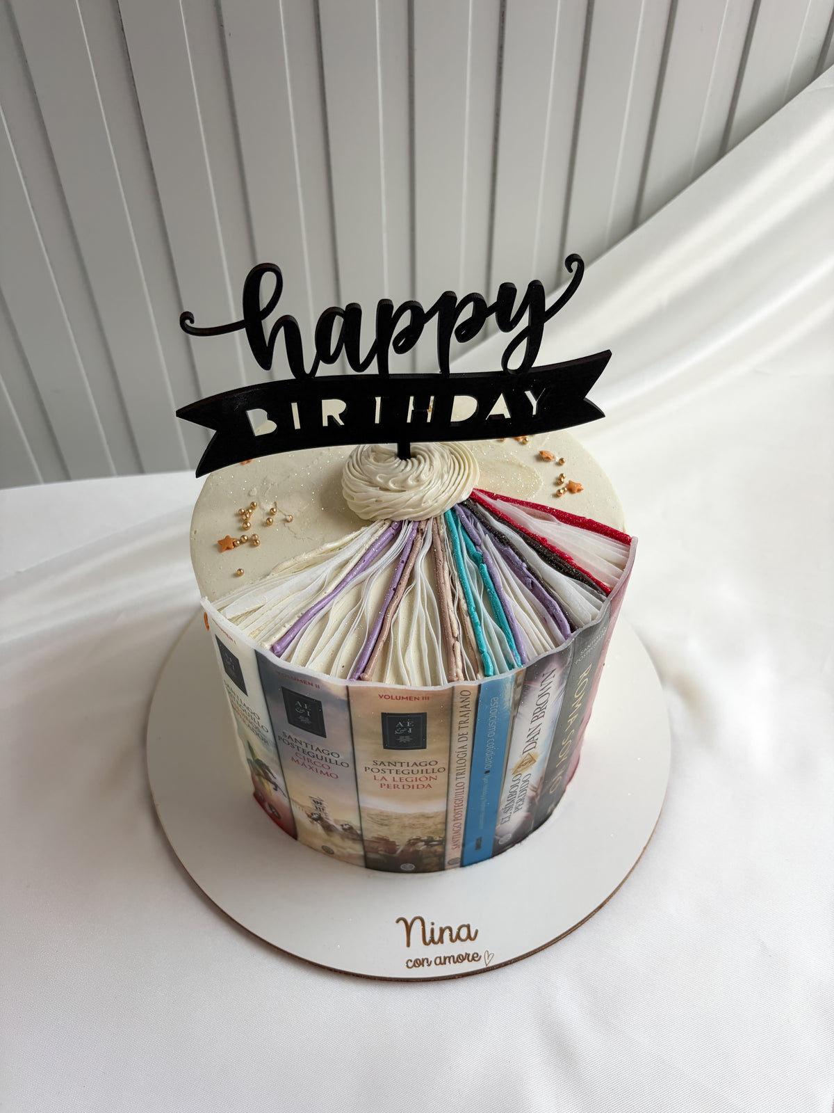 LIBROS CAKE- Topper HB