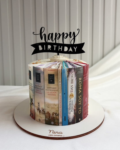 LIBROS CAKE- Topper HB