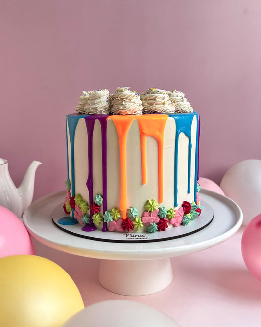 NEON CAKE - Blanca