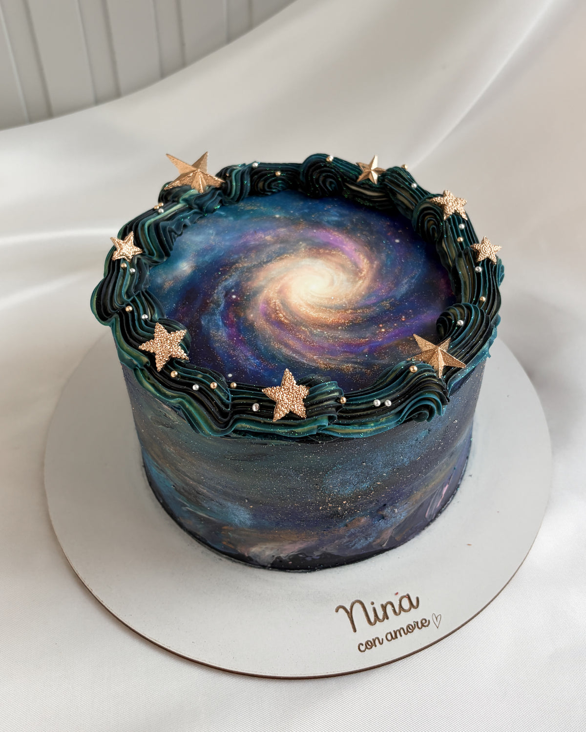 GALAXY ESTRELLAS CAKE - Impresion Comestible