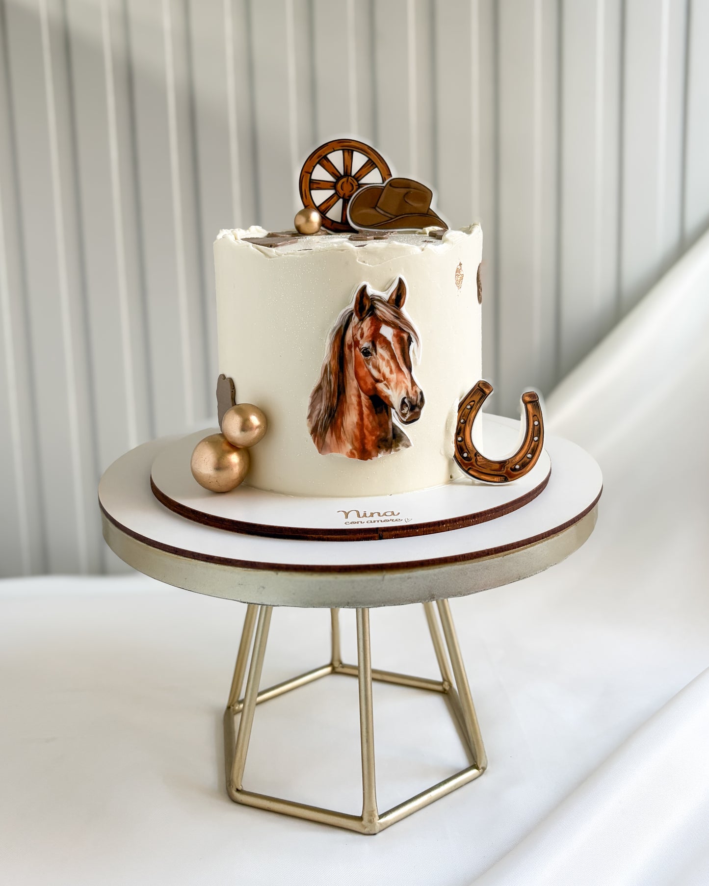 CABALLO CAKE- IMAGEN COMESTIBLE