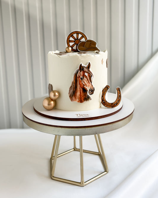 CABALLO CAKE- IMAGEN COMESTIBLE