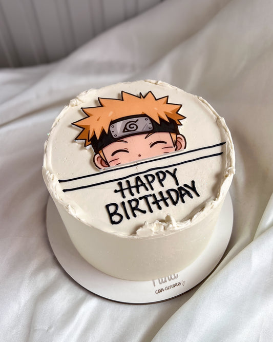 NARUTO CAKE- Happy Birthday