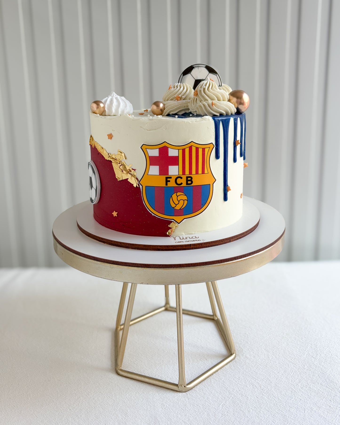 FUTBOL CAKE - BARCELONA