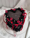 BURNING CAKE NEGRA - Cerezas, Lazos y Perlas
