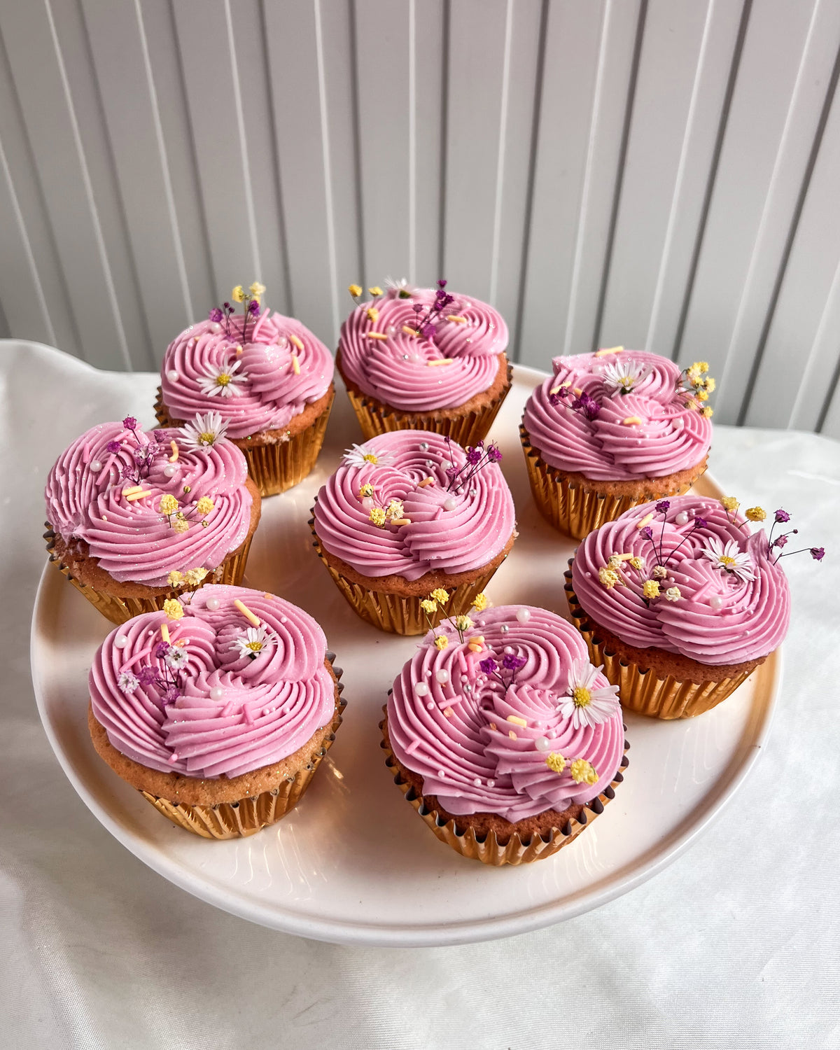 CUPCAKES DECORADOS - Boho Lila