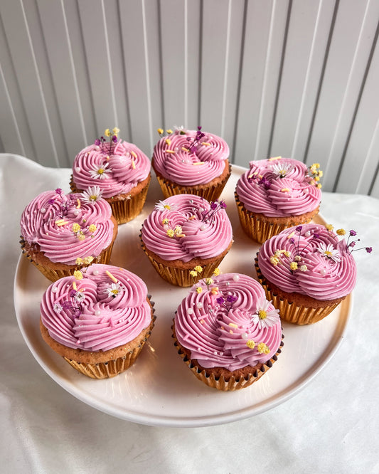 CUPCAKES DECORADOS - Boho Lila