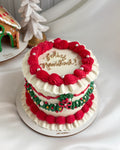 CHRISTMAS VINTAGE CAKE