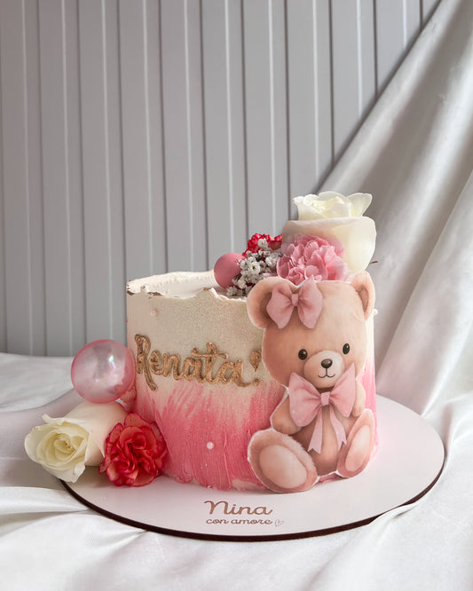 OSITA CAKE - Flores y esferas