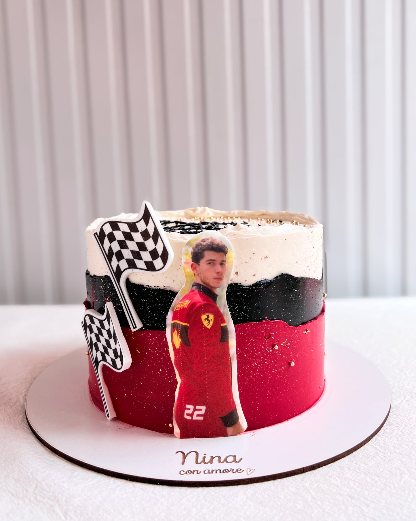 FORMULA 1 - PILOTO CAKE ROJO