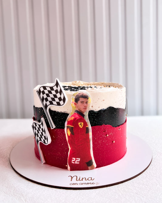 FORMULA 1 - PILOTO CAKE ROJO