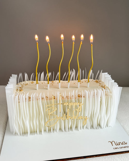 LONG CAKE -  Papel Wafer Comestible