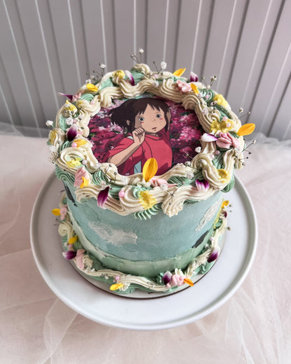 GHIBLI CAKE - Imagen comestible "El viaje de Chihiro"